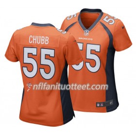 Nainen Denver Broncos NFL Pelipaita Bradley Chubb 55 Nike Oranssi 